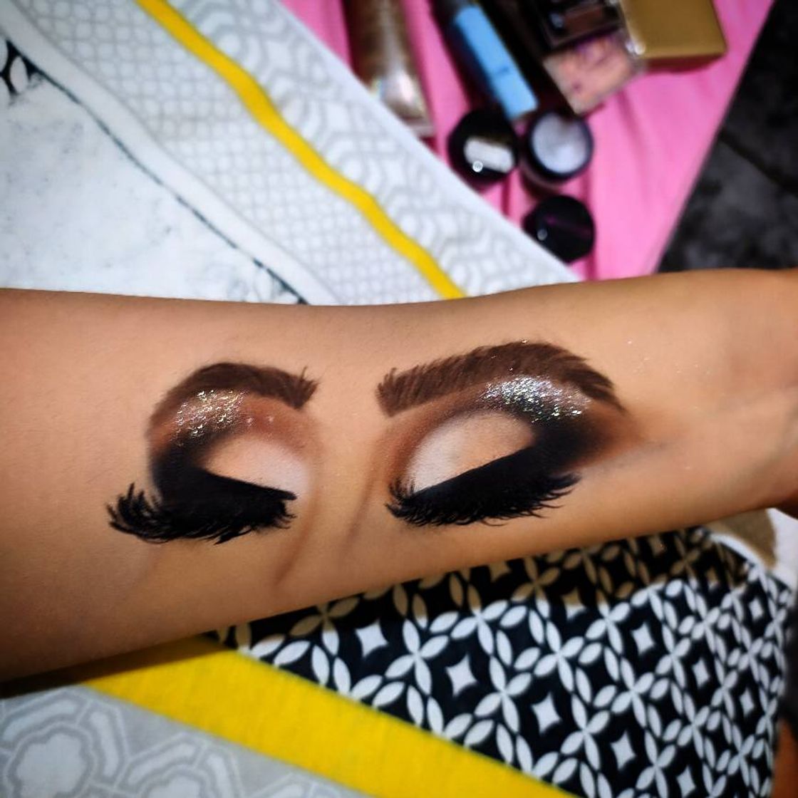 Fashion Croqui arte makeup