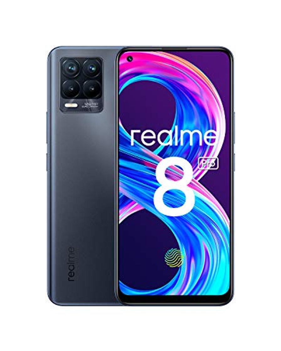 Electronic realme 8 Pro Smartphone Libre, Cámara cuádruple Ultra de 108 MP, Pantalla