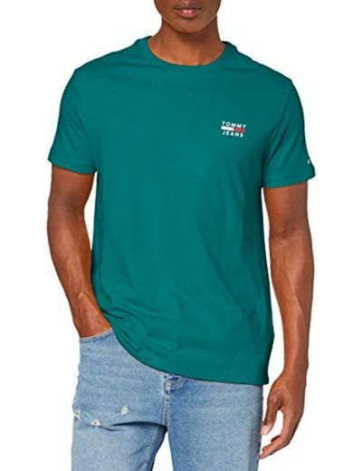 Tommy Hilfiger TJM Chest Logo tee Camisa, Verde