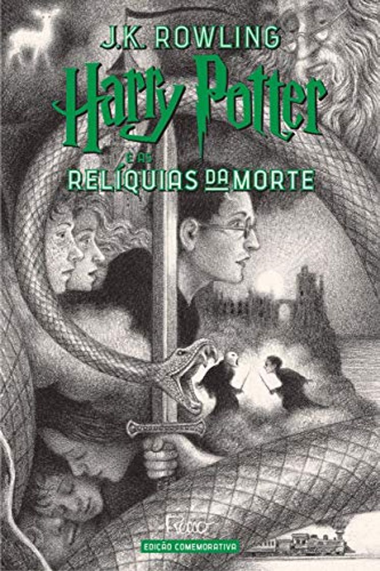 Book Harry Potter e as Reliquias da Morte - Edicao Comemorativa dos 20