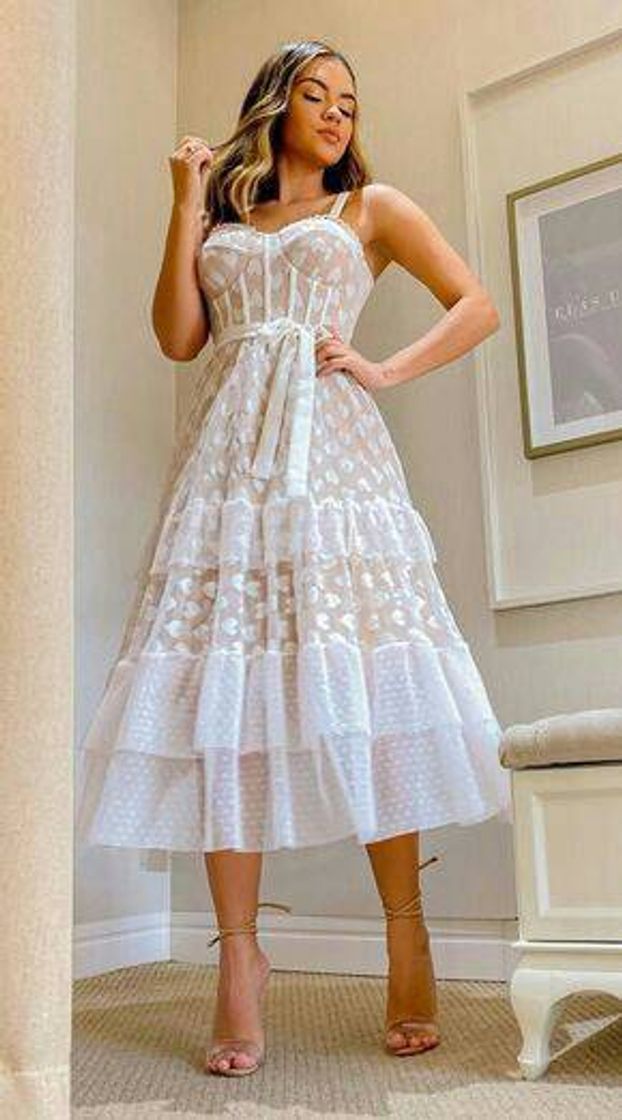 Fashion Vestido branco