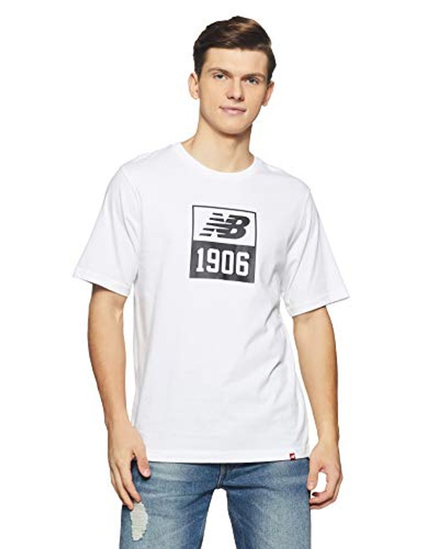 Lugares New Balance T-Shirt UOMO Essential 1906 tee MT83572.WT