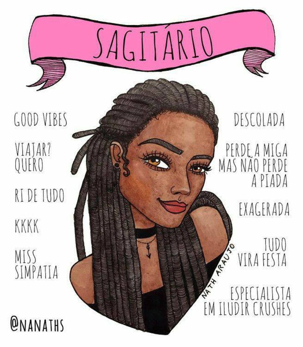 Fashion Menina de sagitário 