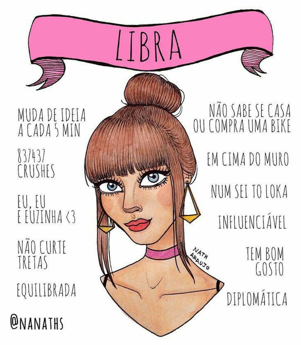 Social Menina de libra 