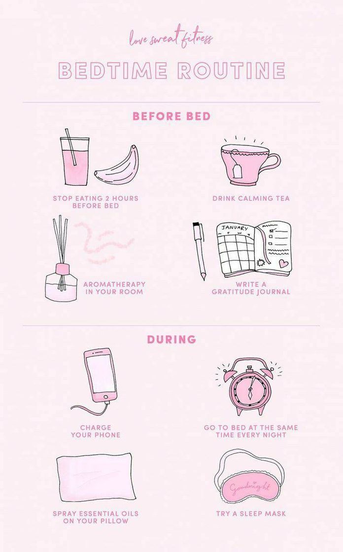 Fashion Bedtime routine