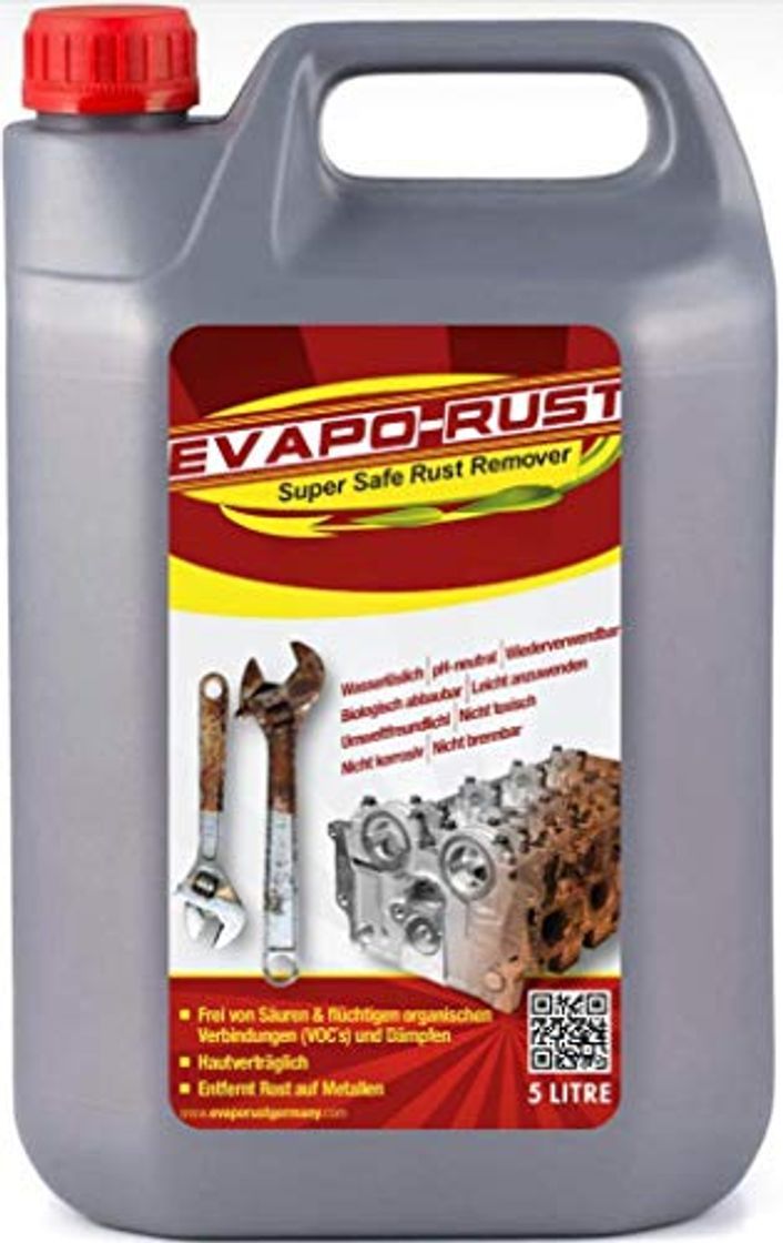 Producto Evapo Rust Safe Water Soluble Biodegrable Ready To Use Rust Remover 5 Litre