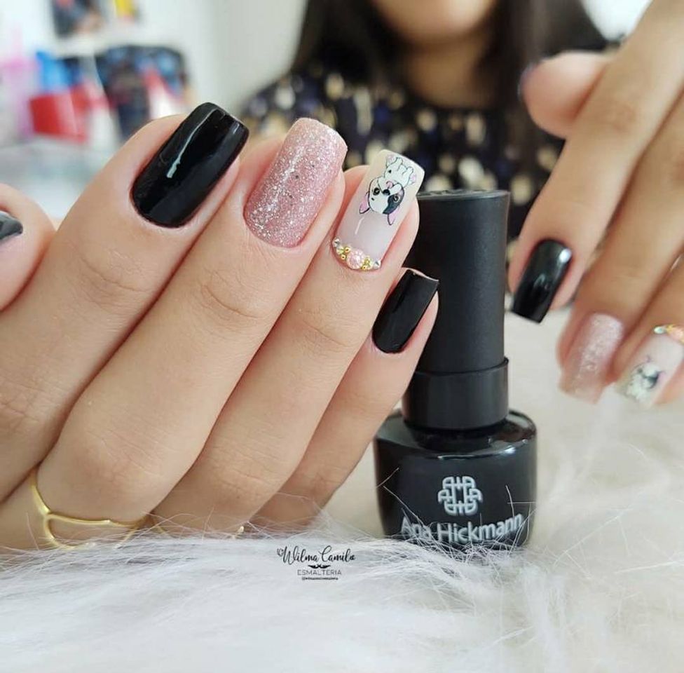 Fashion Unhas Black 