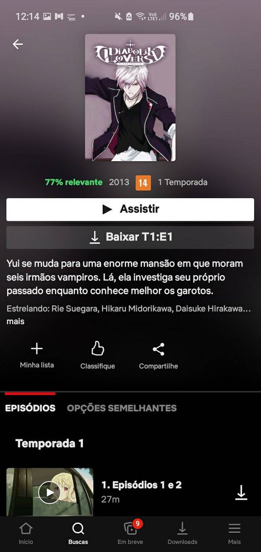 Moda Animes na Netflix 