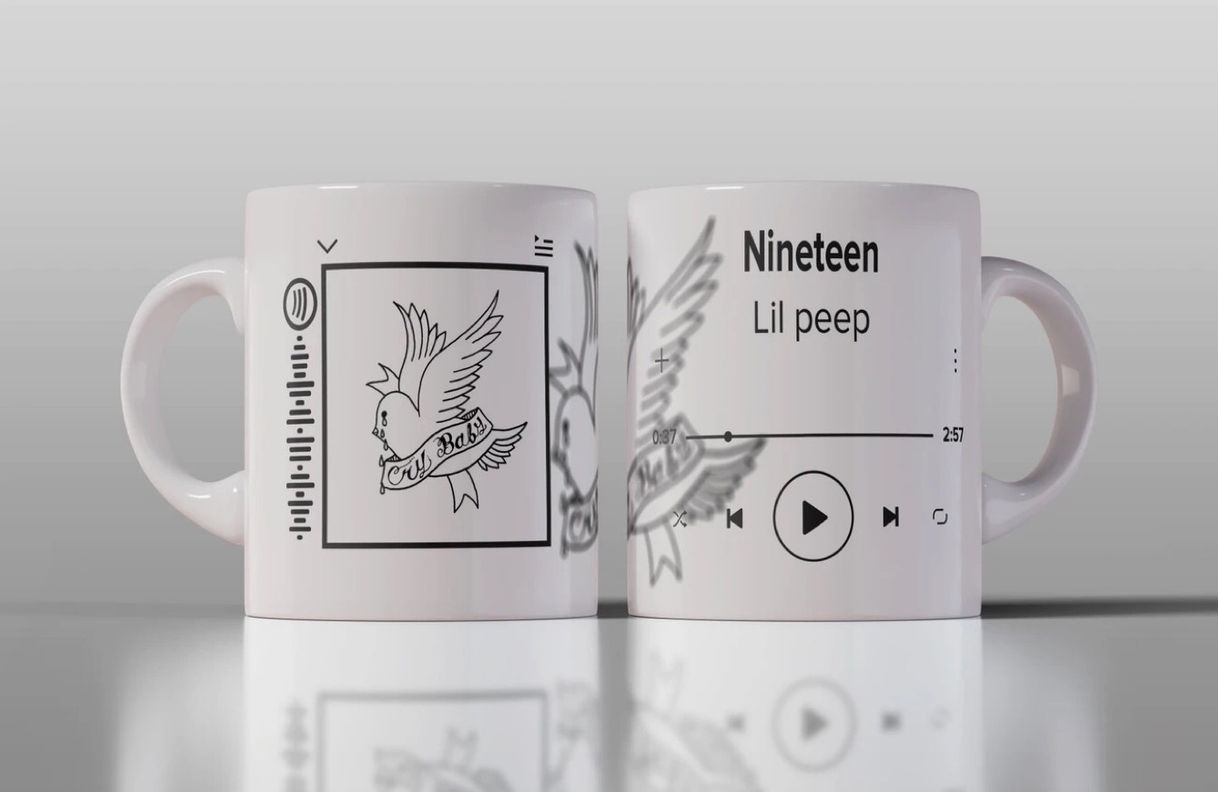 Social Taza con Canción de Spotify
