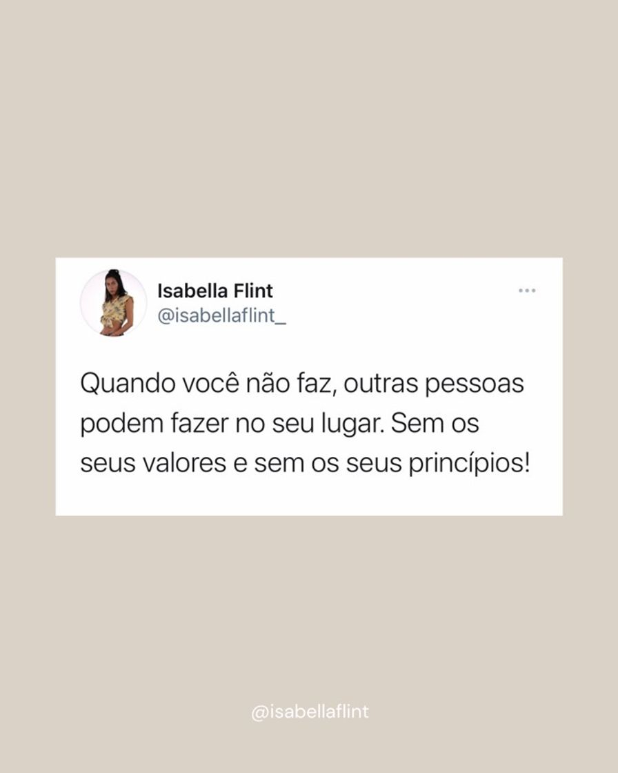 Moda Reflexão para artistas 💬