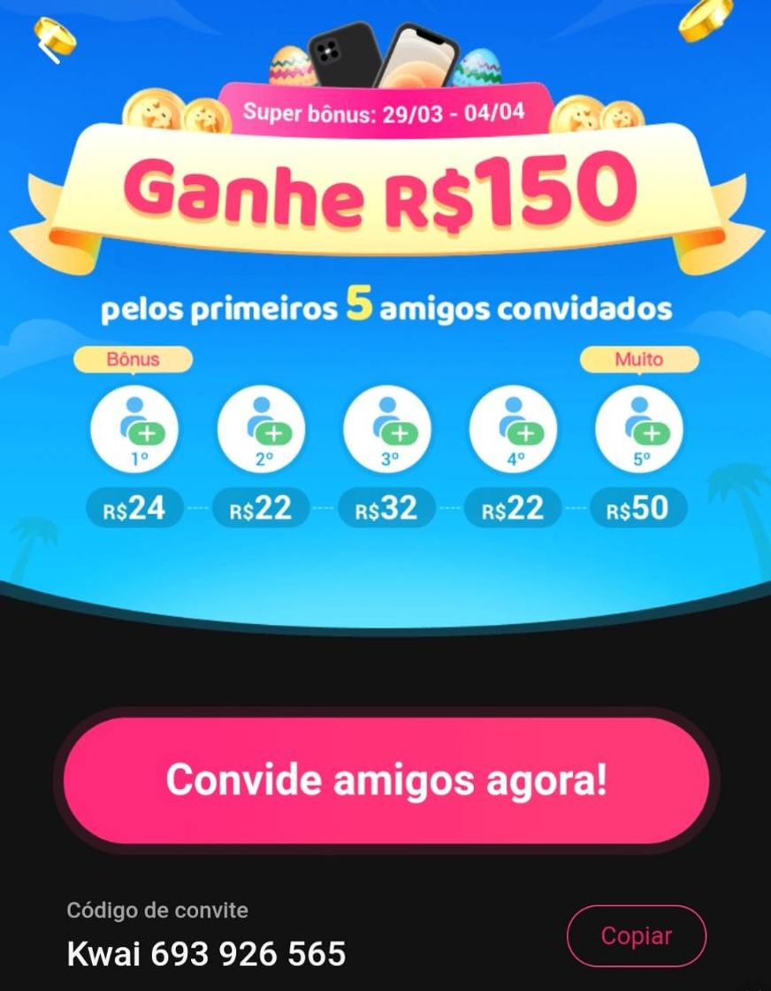 Social Kwai "promoção de páscoa"