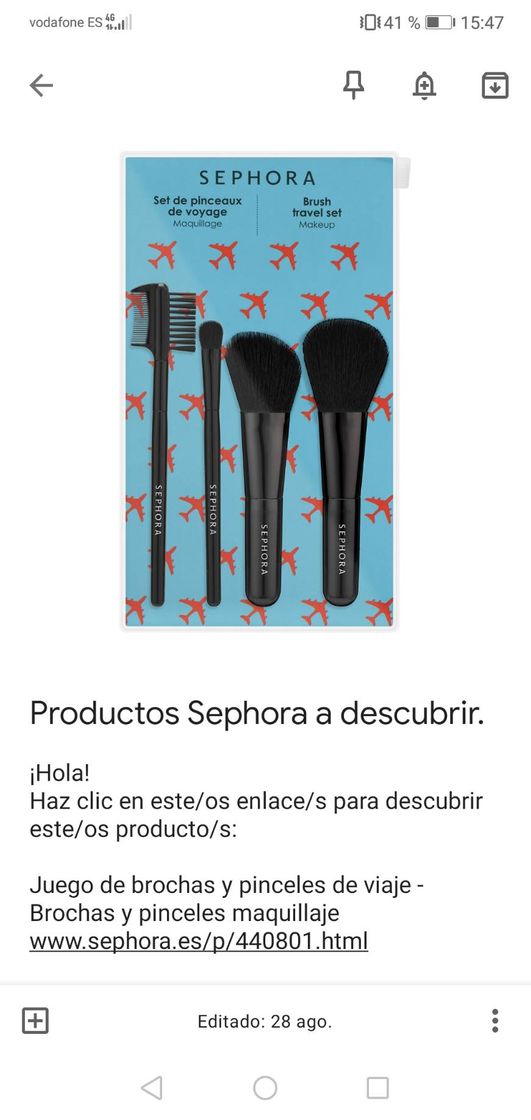 Social Travel Brush Set de SEPHORA COLLECTION ≡ SEPHORA