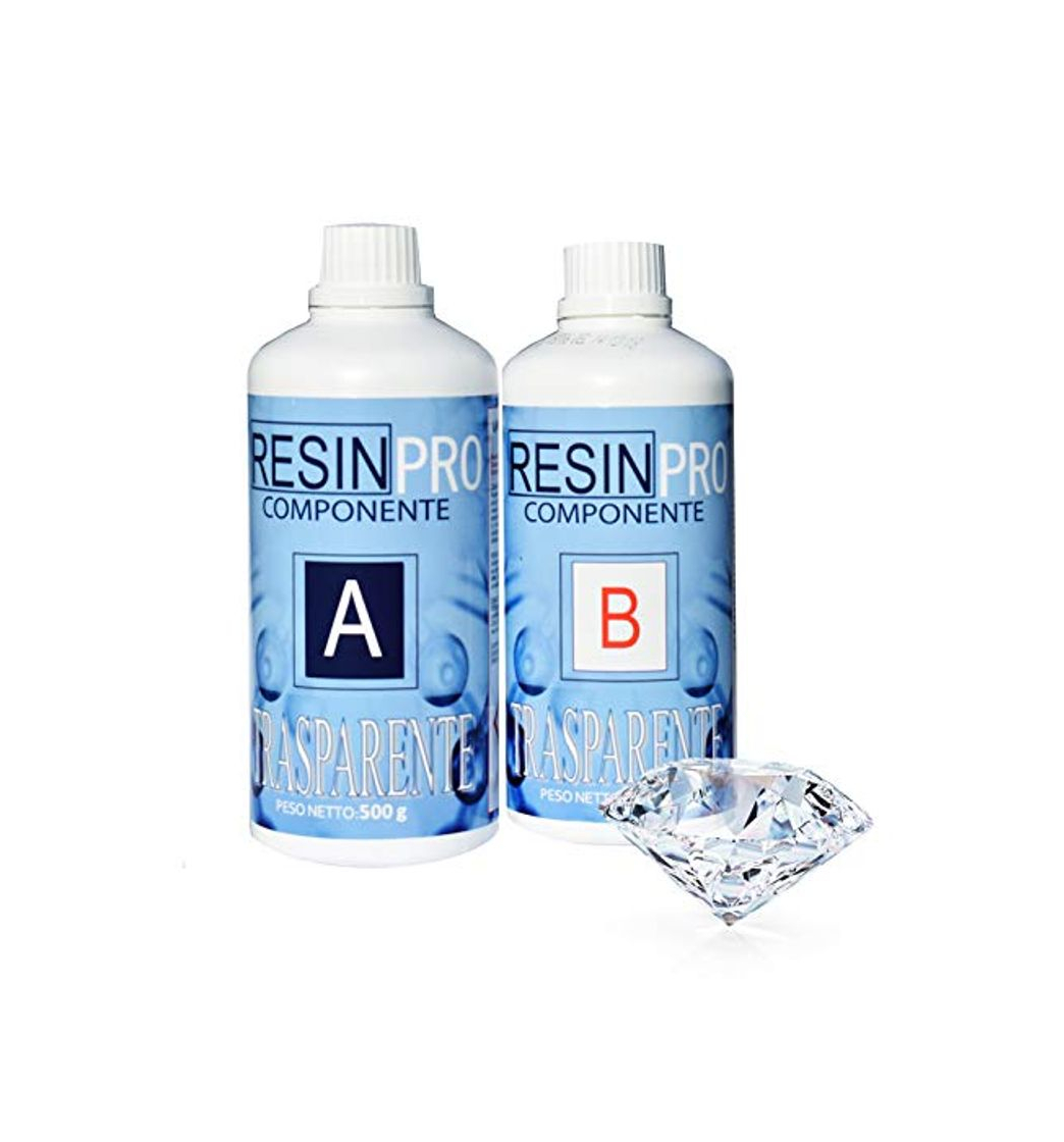 Social 800 GR RESINA EPOXI TRASPARENTE para bricolaje