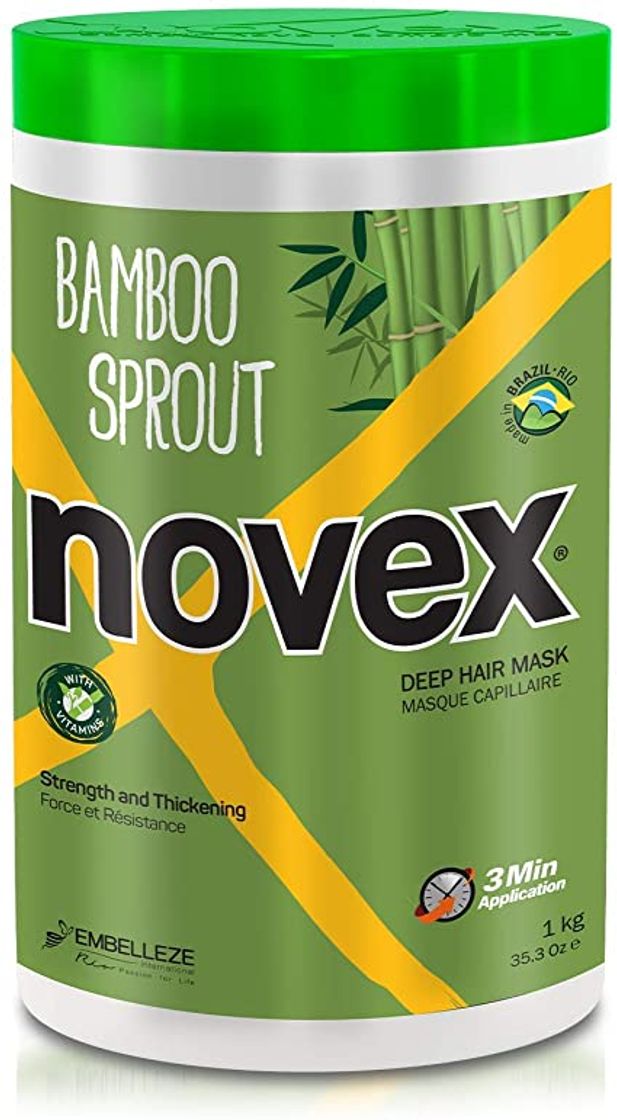 Belleza Embelleze Novex Bambú