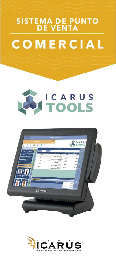 Social Punto de venta Icarus Tools