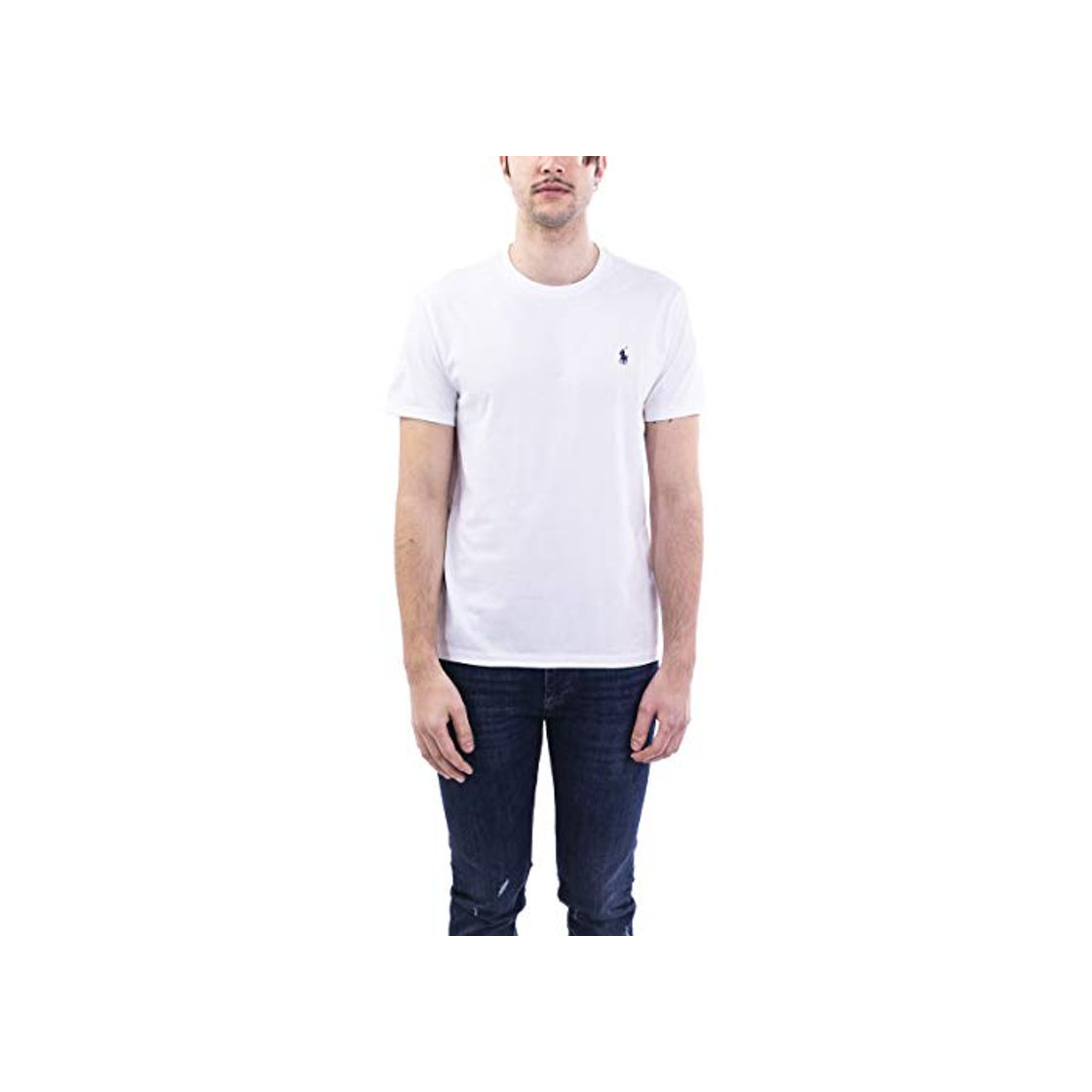 Social Polo Ralph Lauren tee-Shirts Camiseta, Blanco