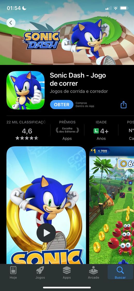 Jogo do sonic 