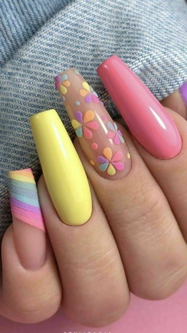 Fashion Unhas coloridas