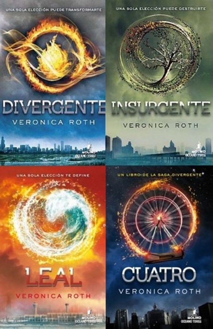 Libro Triología Divergente