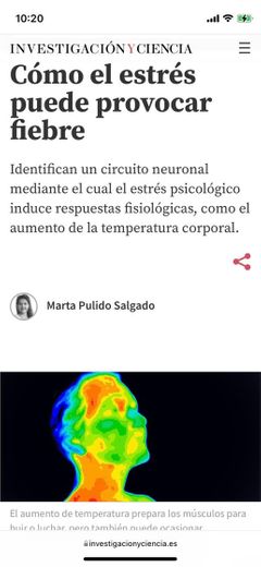 Cómo el estrés puede provocar fiebre 