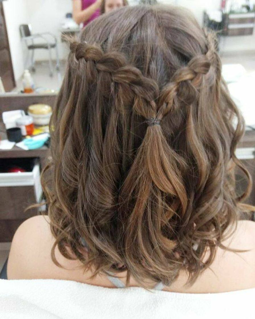 Moda Penteado cabelo liso