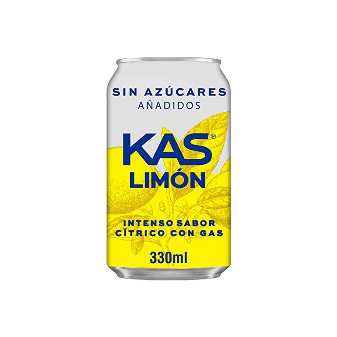 Producto Kas Limon zero azucar refresco lata 33cl