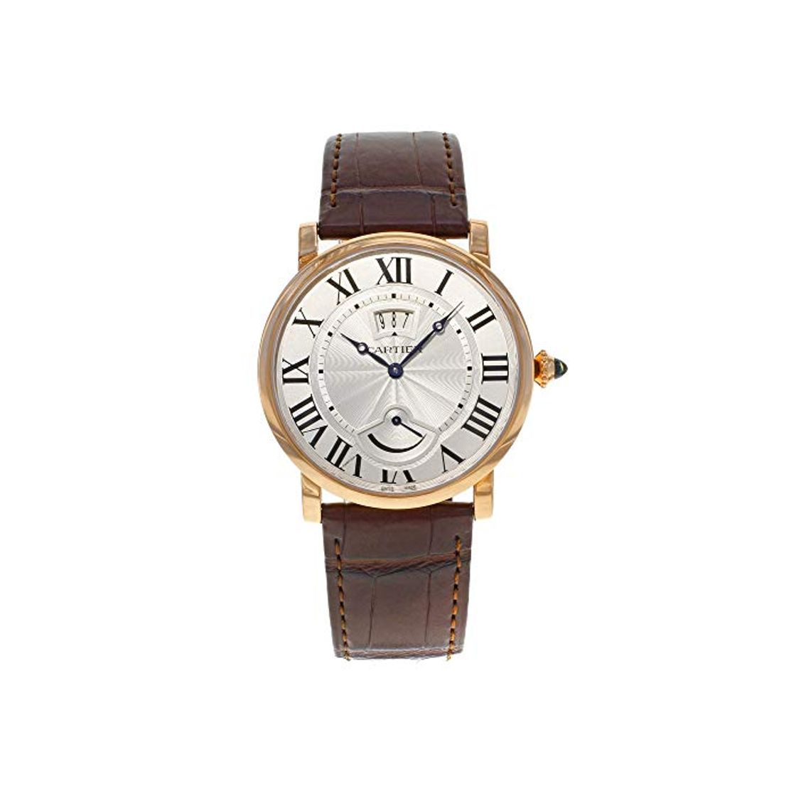 Producto Cartier Rotonde de Cartier Reloj para Hombre con Esfera Plateada de 18