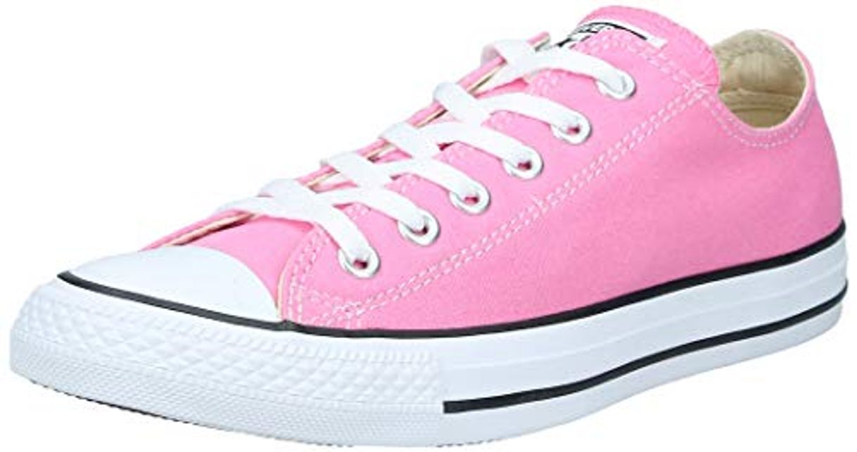 Fashion Converse Chuck Taylor All Star, Zapatillas de Lona Infantil, Rosa