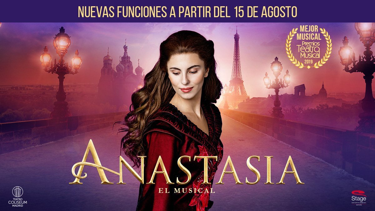 Fashion Anastasia, el musical en Madrid | Entradas El Corte Inglés