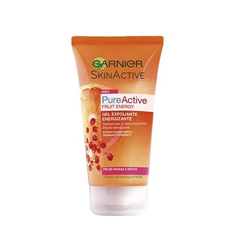 Garnier Skin Active Pure Active Fruit Energy Gel Exfoliante 