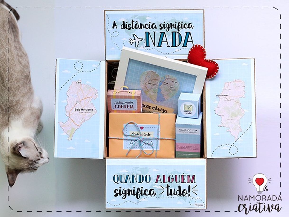 Moda Kit Presente - Namoro á distância 