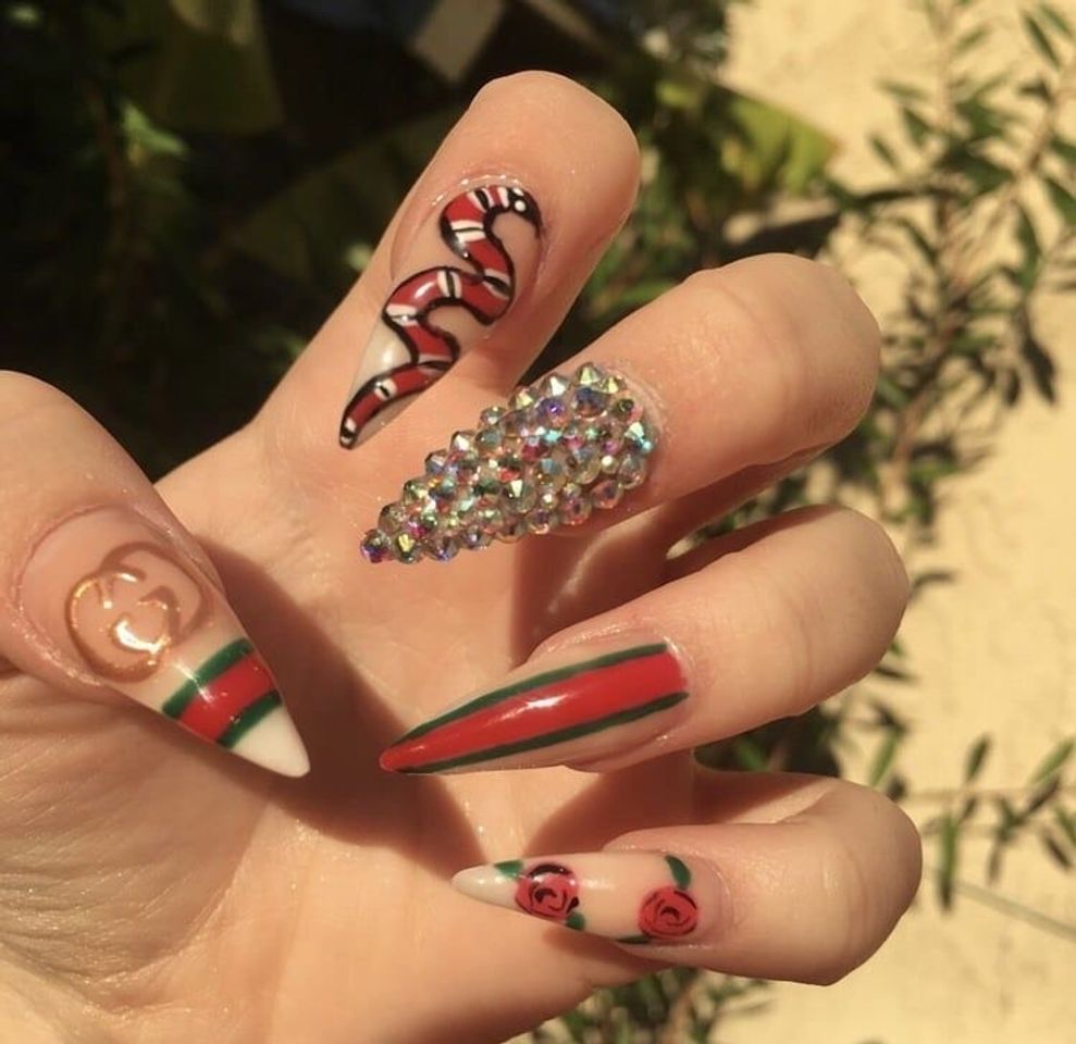 Fashion Uñas Gucci