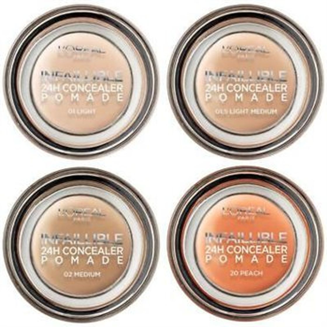 Belleza L'Óreal Paris Infalible Concealer Pomade Corrector Tono 01.5 Light Medium