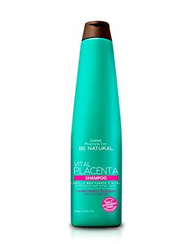 Be Natural Vital Placenta, Champú - 12 de 350 ml.