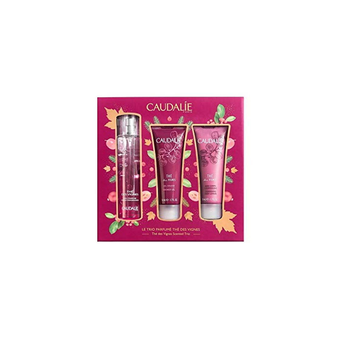 Beauty Caudalie Coffret Regalo The de Vignes 2017