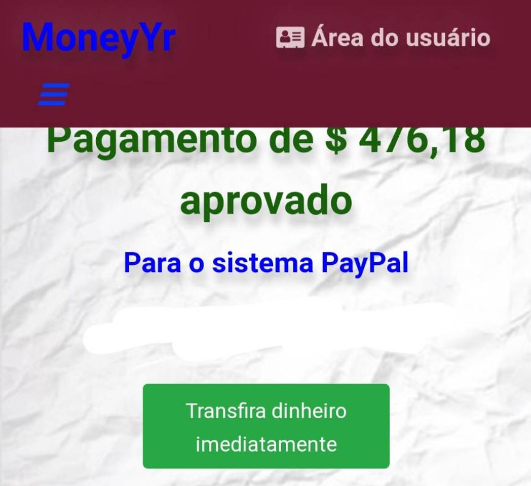 App Site money yr