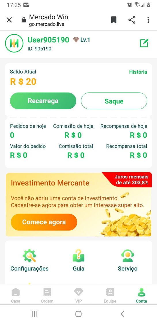 App Site mercado.live