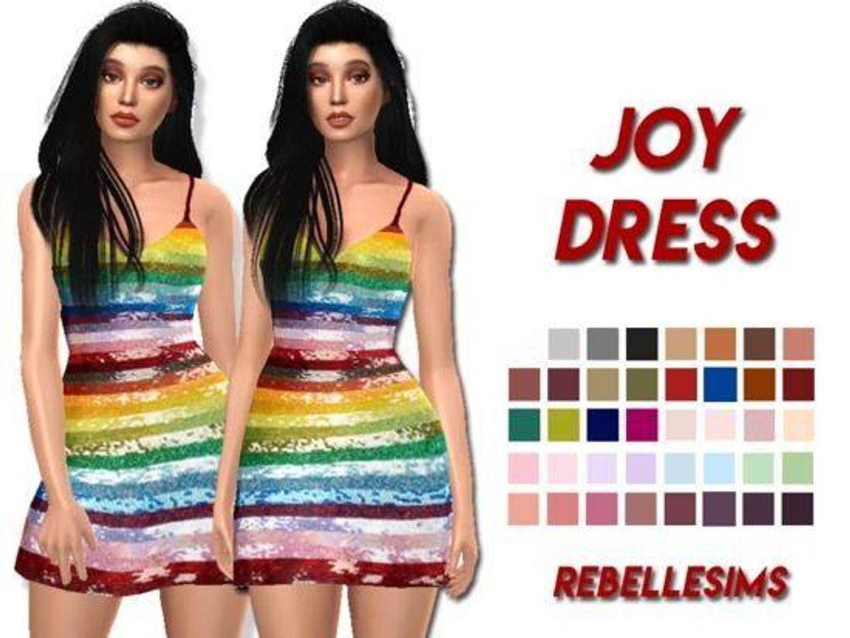 Moda Vestido da Joy