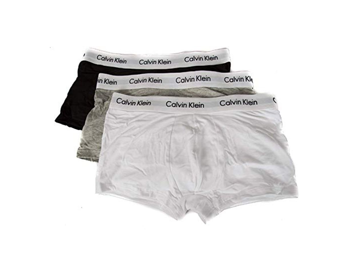 Fashion Calvin Klein Paquete de 3 Hombres Boxeador Artã­Culo CK U2664G Troncos de poca Altura