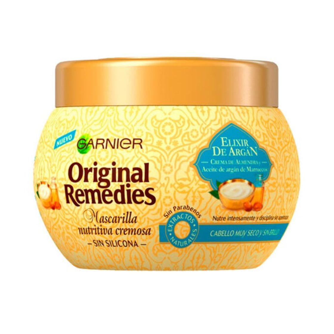 Fashion Garnier Original Remedies Mascarilla pelo Elixir de Argán