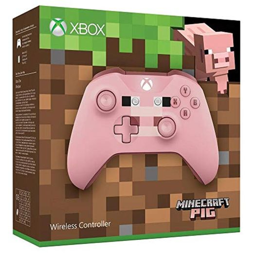 Microsoft - Mando Inalámbrico: Edición Limitada Minecraft Pig