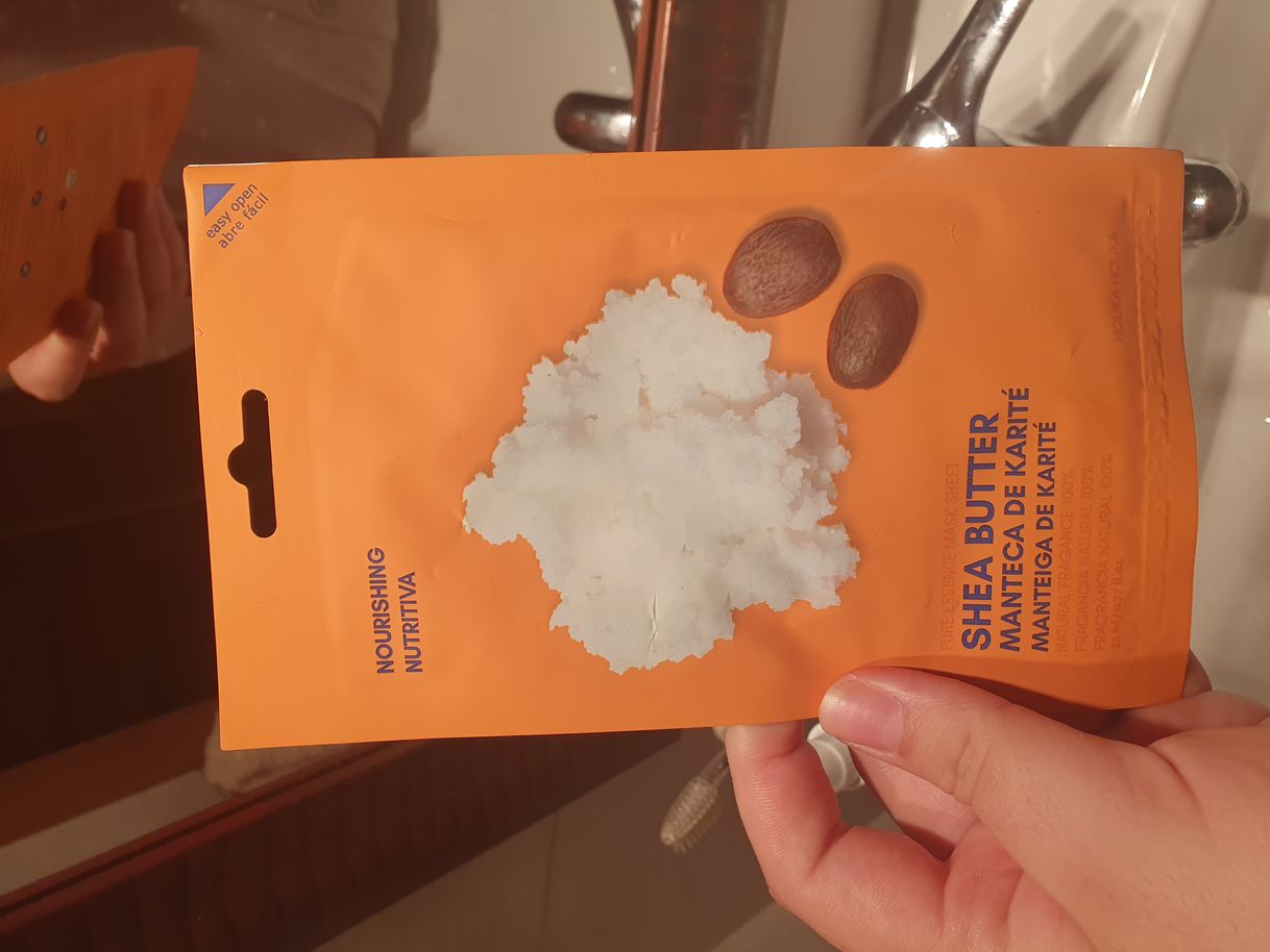 Belleza Shea butter pure essence mask sheet de holika holika