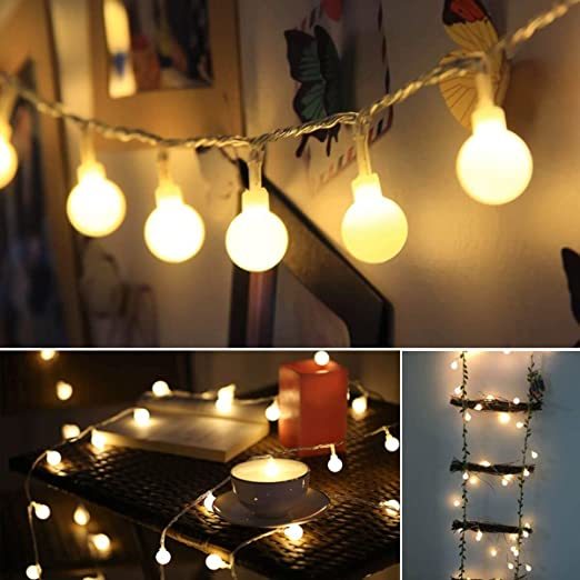 Social llaz guirnarldas blancas cálidas led luces