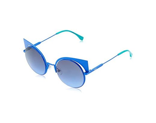 FENDI Sonnenbrille FF 0177/S 27f/Hl-53-22-135 Gafas de sol, Azul