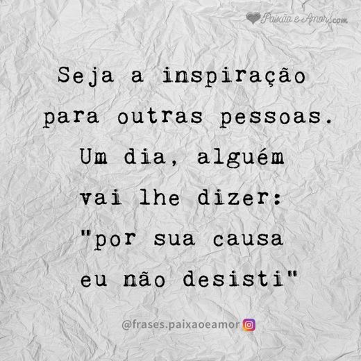 Inspiração 