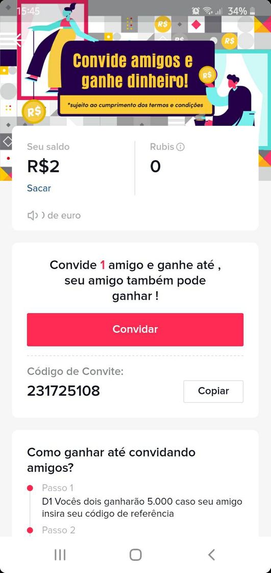 Fashion Quem já ouviu falar em tiktok da pra ganhar dinheiro tambémm