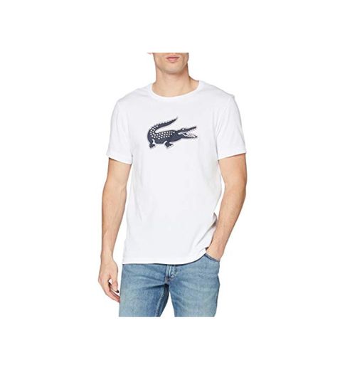 Lacoste TH2042 Camiseta, Blanc