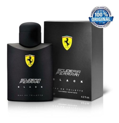 Perfume Ferrari Black 125ml Original Importado + Brinde