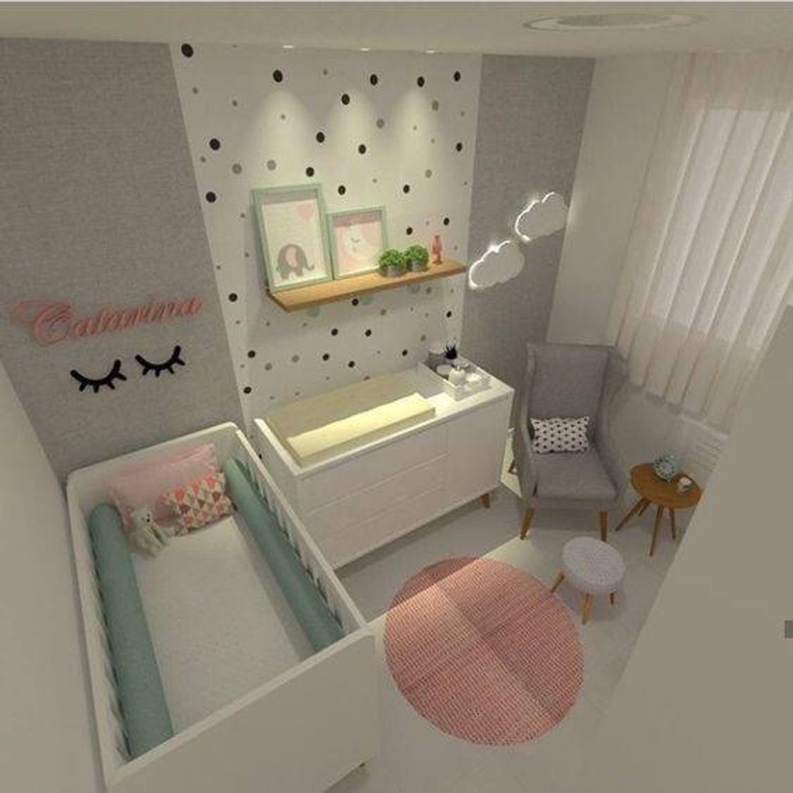 Moda Decoração Quarto de bebe