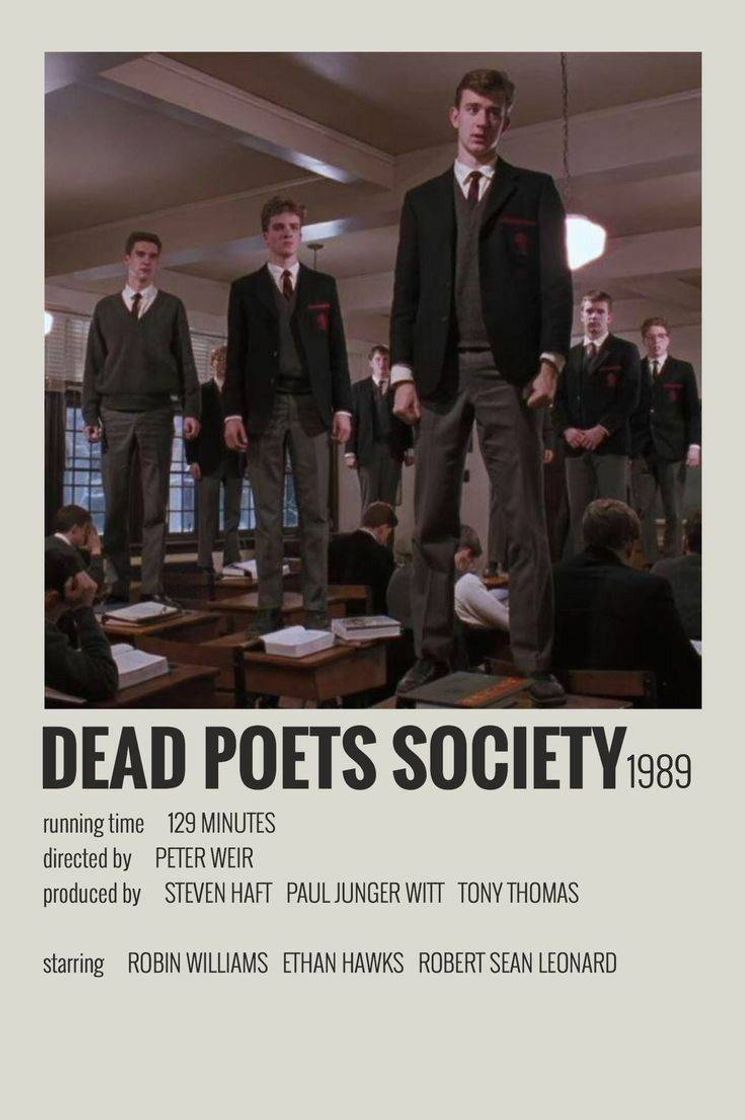 Movie El club de los poetas muertos